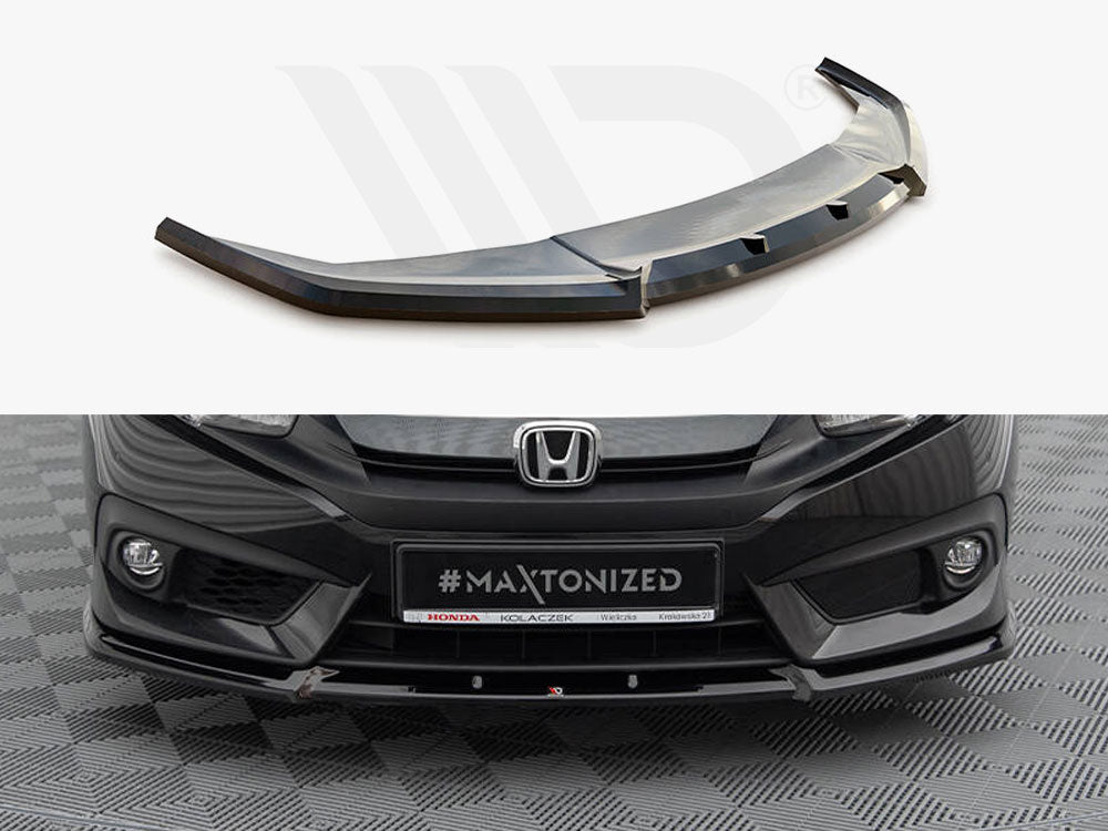 Front Splitter V.1 Honda Civic Mk10 - Wayside Performance 