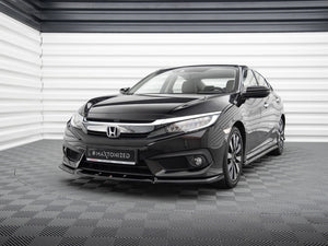 Front Splitter V.1 Honda Civic Mk10 - Wayside Performance 