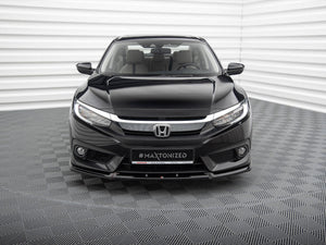 Front Splitter V.1 Honda Civic Mk10 - Wayside Performance 