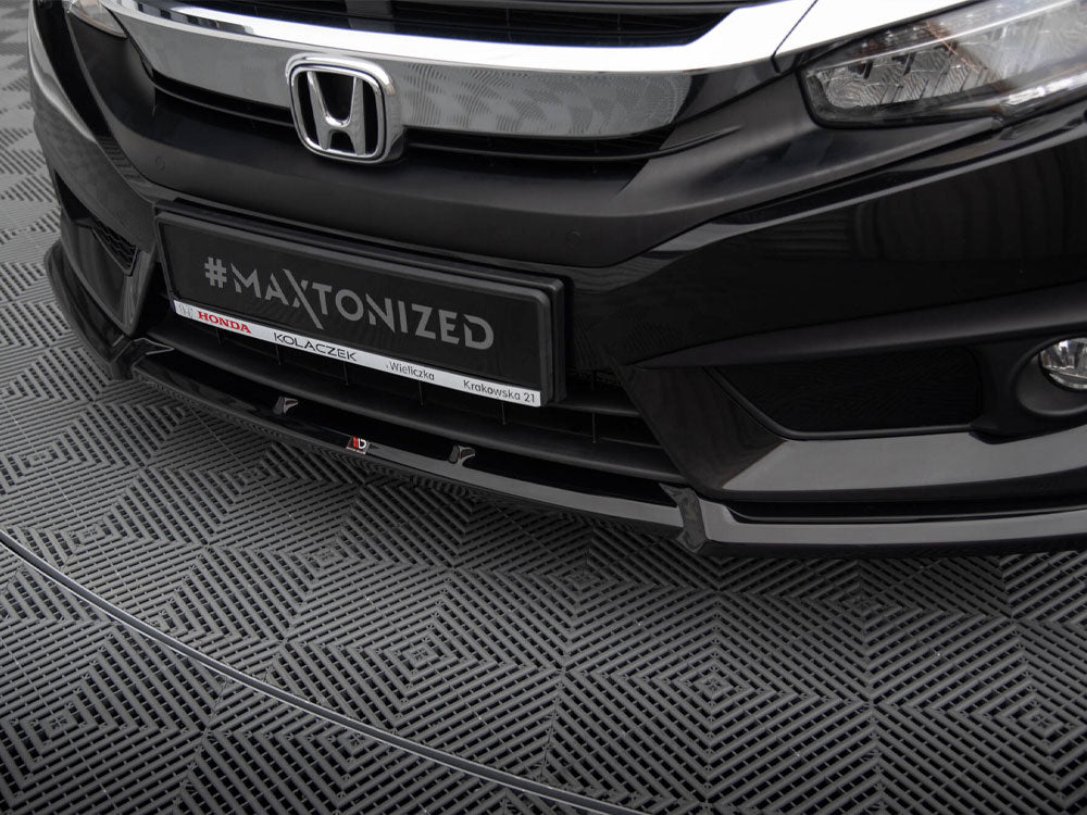 Front Splitter V.1 Honda Civic Mk10 - Wayside Performance 