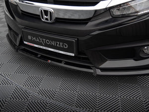 Front Splitter V.1 Honda Civic Mk10 - Wayside Performance 