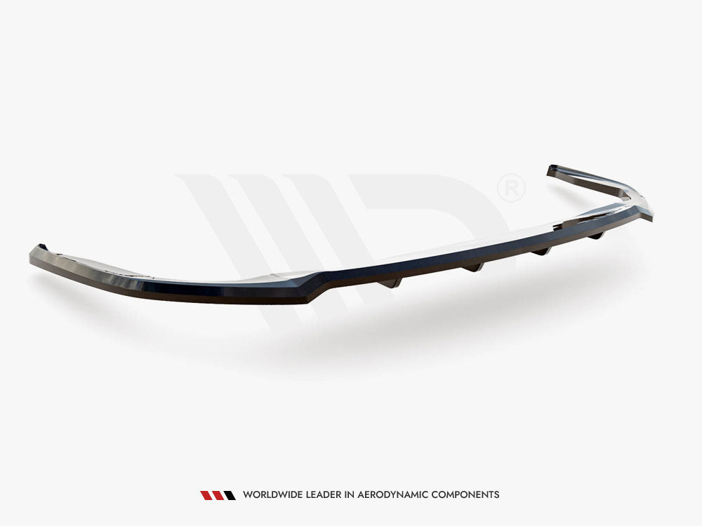 Central Rear Splitter (Vertical Bars) Honda Civic Mk10 - Wayside Performance 