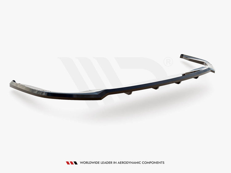 Central Rear Splitter (Vertical Bars) Honda Civic Mk10 - Wayside Performance 