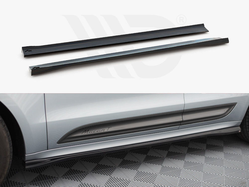 Side Skirts Diffusers Porsche Macan T Mk1 Facelift 2 - Wayside Performance 