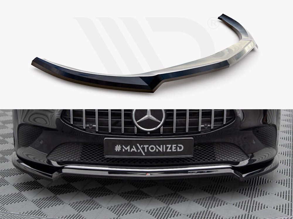 Front Splitter V.1 Mercedes-Benz CLA C118 - Wayside Performance 