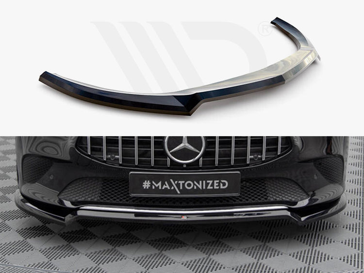 Front Splitter V.1 Mercedes-Benz CLA C118 - Wayside Performance 