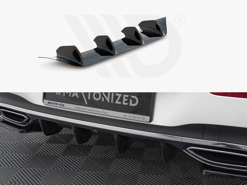 Rear Valance Mercedes-Benz CLA Shooting Brake AMG-Line X118 - Wayside Performance 