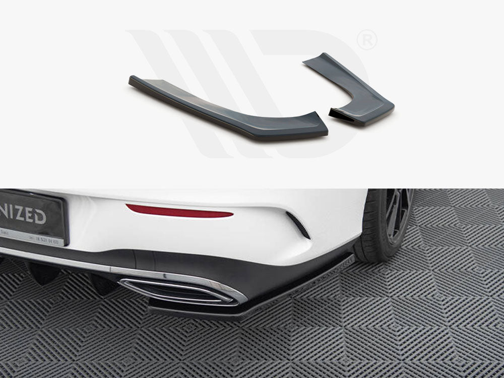 Rear Side Splitters Mercedes-Benz CLA Shooting Brake AMG-Line X118 - Wayside Performance 