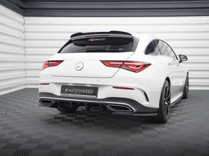 Rear Side Splitters Mercedes-Benz CLA Shooting Brake AMG-Line X118 - Wayside Performance 