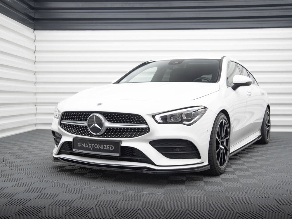 Front Splitter V.1 Mercedes-Benz CLA A35 AMG / AMG-Line C118 - Wayside Performance 