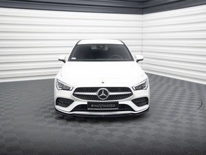 Front Splitter V.1 Mercedes-Benz CLA A35 AMG / AMG-Line C118 - Wayside Performance 