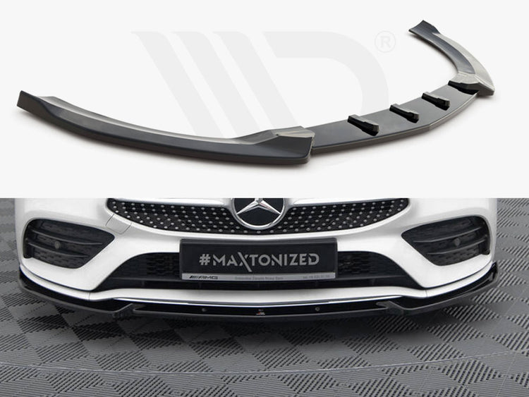 Front Splitter V.2 Mercedes-Benz CLA A35 AMG / AMG-Line C118 - Wayside Performance 