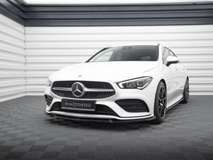 Front Splitter V.2 Mercedes-Benz CLA A35 AMG / AMG-Line C118 - Wayside Performance 