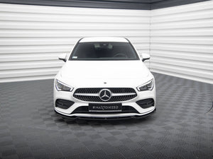 Front Splitter V.2 Mercedes-Benz CLA A35 AMG / AMG-Line C118 - Wayside Performance 