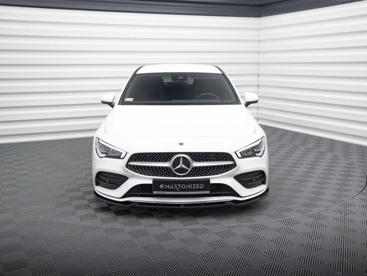 Front Splitter V.2 Mercedes-Benz CLA A35 AMG / AMG-Line C118 - Wayside Performance 