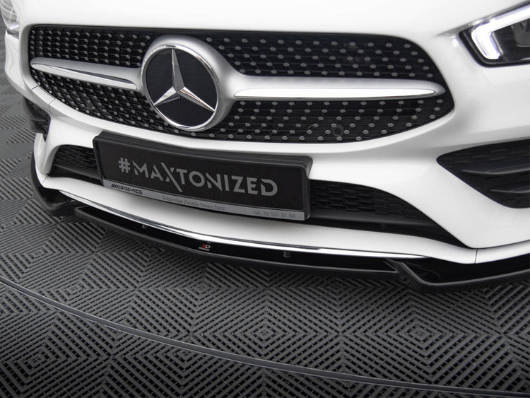 Front Splitter V.2 Mercedes-Benz CLA A35 AMG / AMG-Line C118 - Wayside Performance 