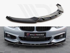 Front Splitter V.3 BMW 4 Coupe M-Pack F32 - Wayside Performance 