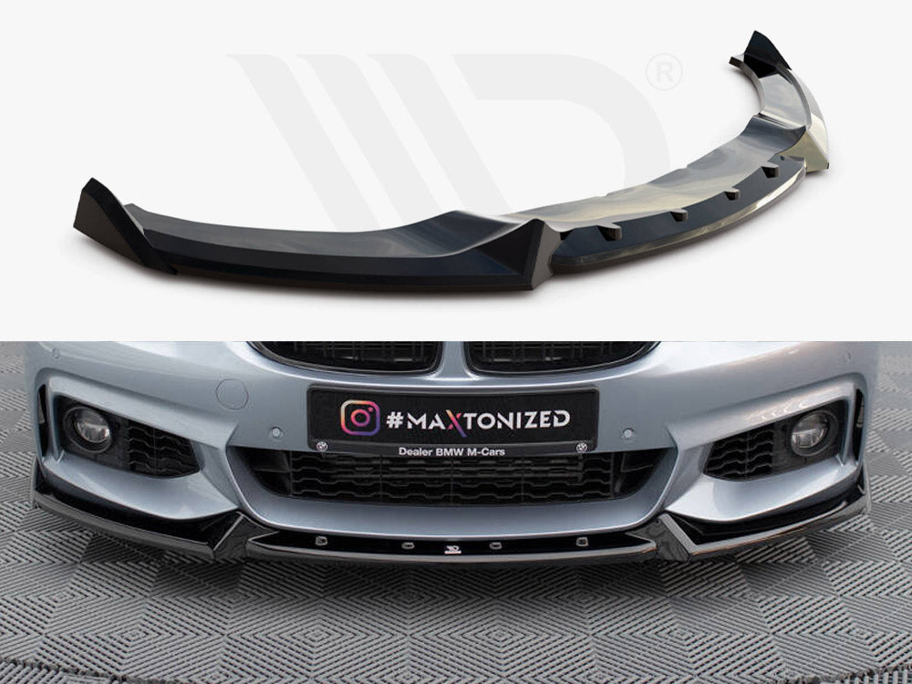 Front Splitter V.4 BMW 4 Coupe M-Pack F32 - Wayside Performance 