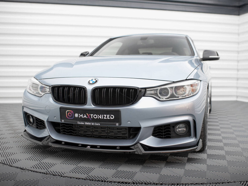 Front Splitter V.4 BMW 4 Coupe M-Pack F32 - Wayside Performance 