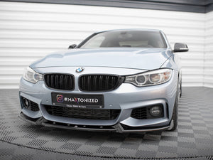 Front Splitter V.4 BMW 4 Coupe M-Pack F32 - Wayside Performance 