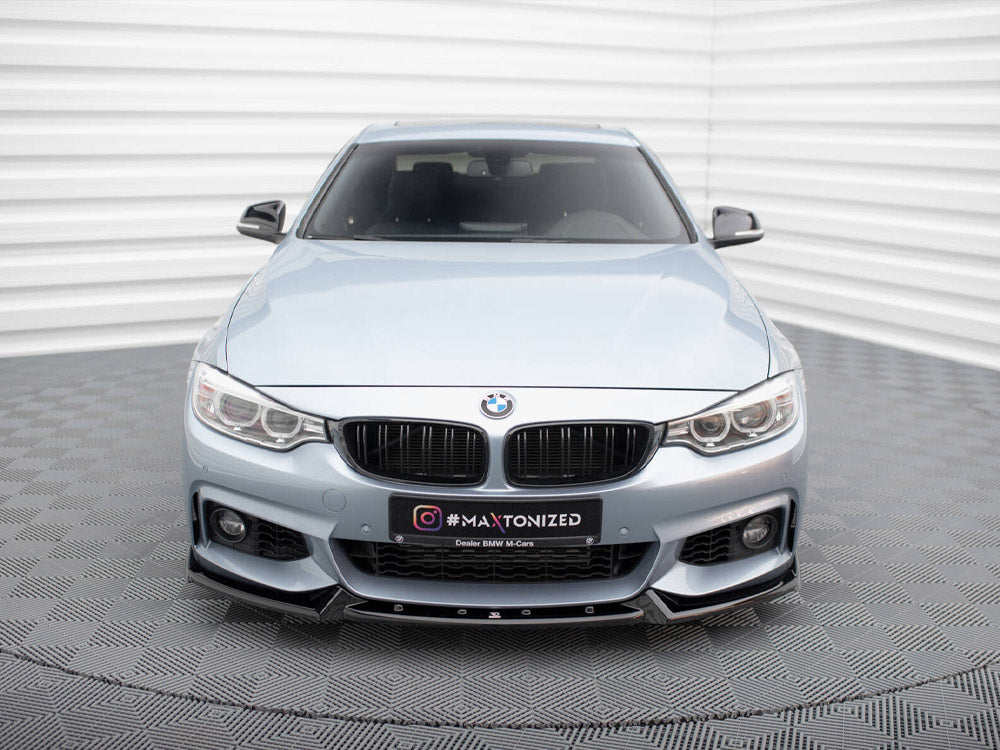 Front Splitter V.4 BMW 4 Coupe M-Pack F32 - Wayside Performance 