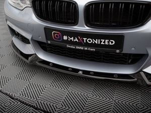 Front Splitter V.4 BMW 4 Coupe M-Pack F32 - Wayside Performance 