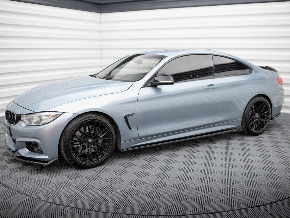 Side Skirts Diffusers V.2 BMW 4 Coupe M-Pack F32 - Wayside Performance 