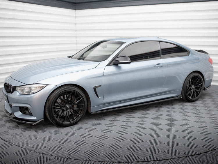Side Skirts Diffusers V.2 BMW 4 Coupe M-Pack F32 - Wayside Performance 