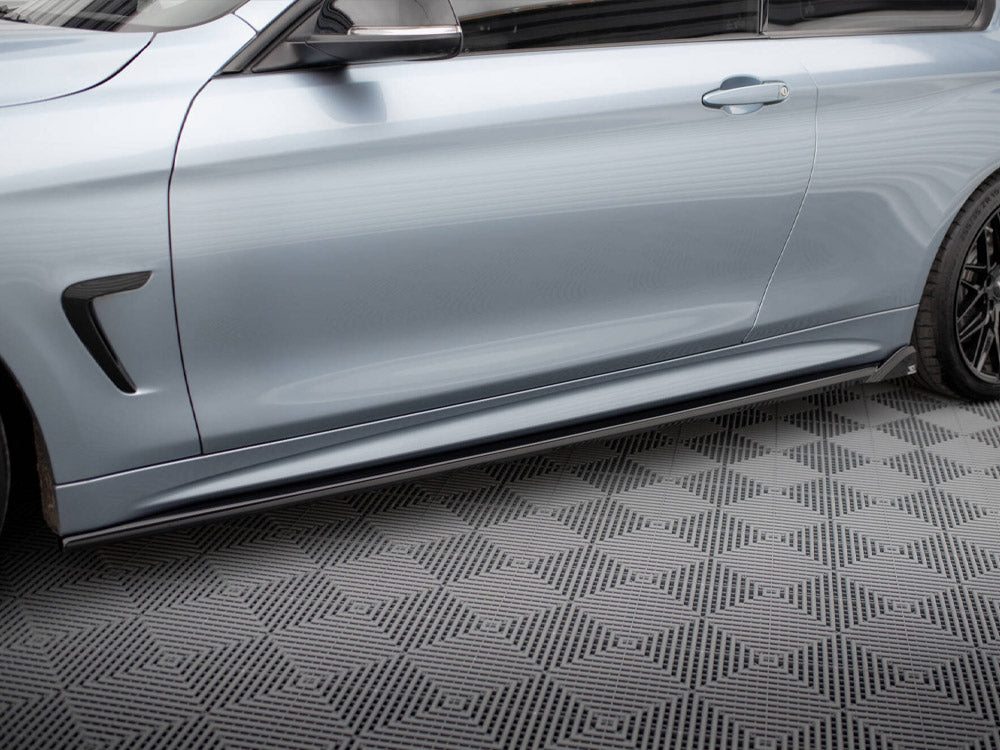 Side Skirts Diffusers V.2 BMW 4 Coupe M-Pack F32 - Wayside Performance 