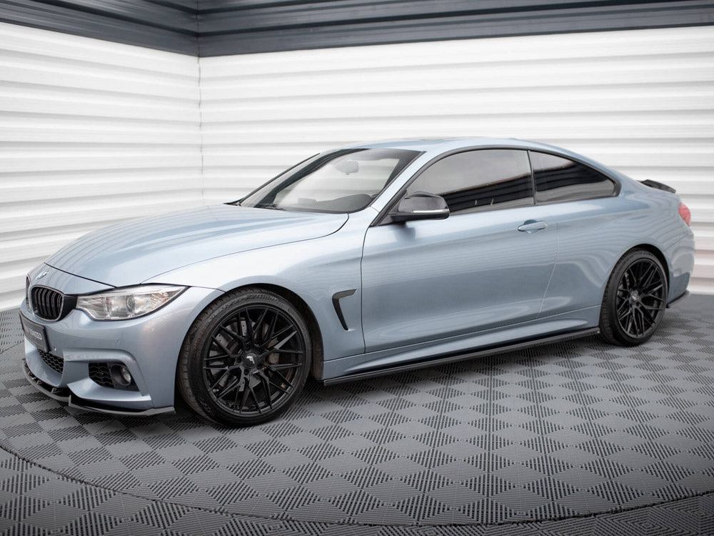 Side Skirts Diffusers V.3 BMW 4 Coupe M-Pack F32 - Wayside Performance 