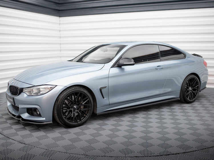Side Skirts Diffusers V.3 BMW 4 Coupe M-Pack F32 - Wayside Performance 