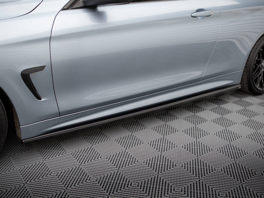 Side Skirts Diffusers V.3 BMW 4 Coupe M-Pack F32 - Wayside Performance 