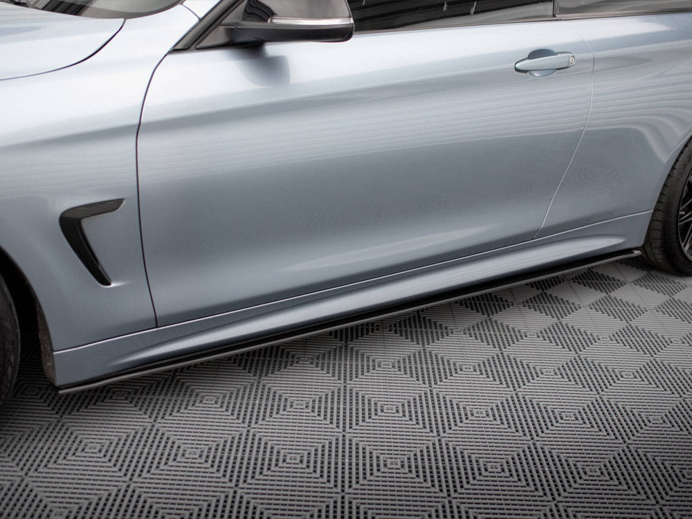 Street PRO Side Skirts Diffusers BMW 4 Coupe M-Pack F32 - Wayside Performance 