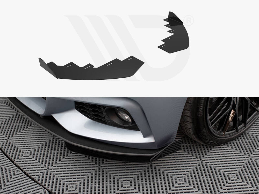 Front Flaps BMW 4 Coupe M-Pack F32 - Wayside Performance 