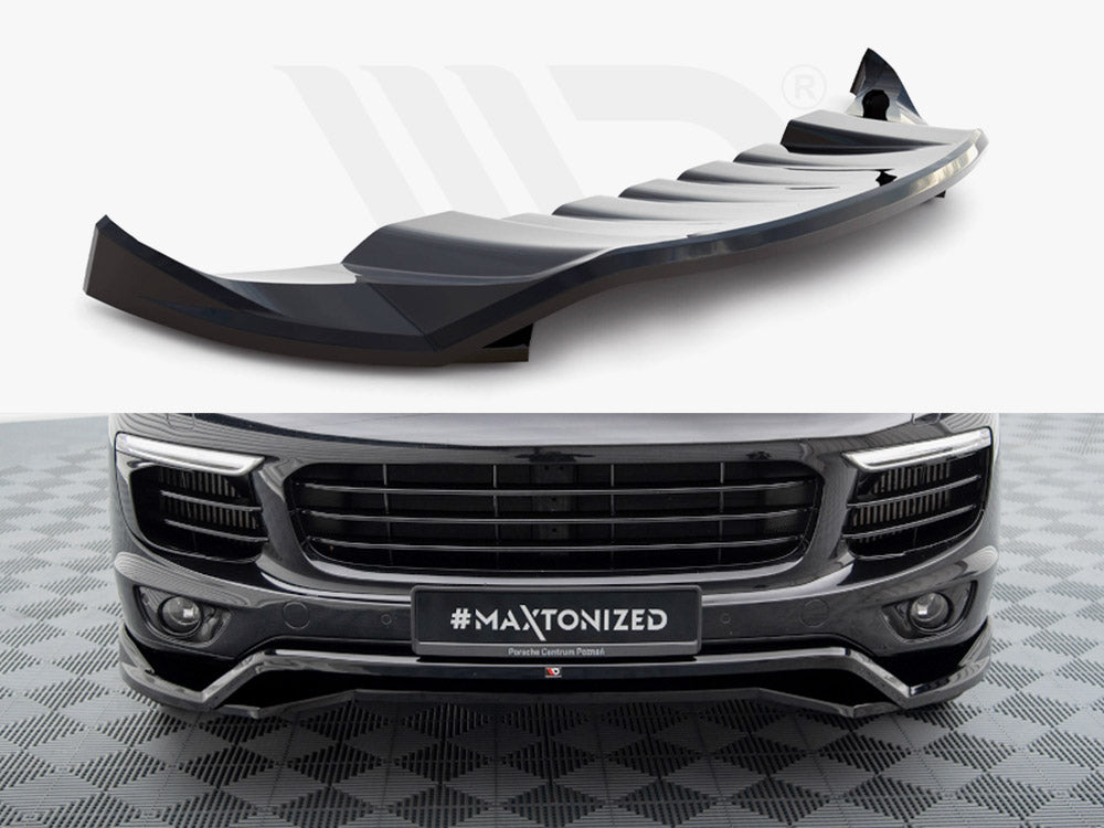Front Splitter Porsche Cayenne Mk2 Facelift - Wayside Performance 