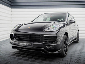 Front Splitter Porsche Cayenne Mk2 Facelift - Wayside Performance 