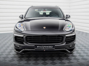 Front Splitter Porsche Cayenne Mk2 Facelift - Wayside Performance 