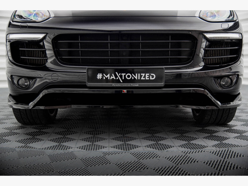 Front Splitter Porsche Cayenne Mk2 Facelift - Wayside Performance 