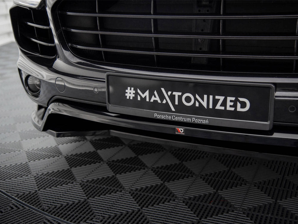 Front Splitter Porsche Cayenne Mk2 Facelift - Wayside Performance 
