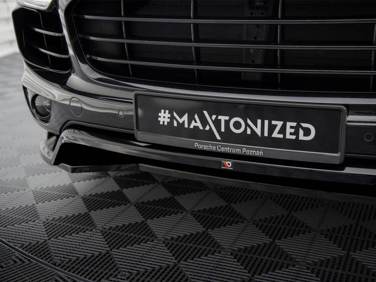 Front Splitter Porsche Cayenne Mk2 Facelift - Wayside Performance 