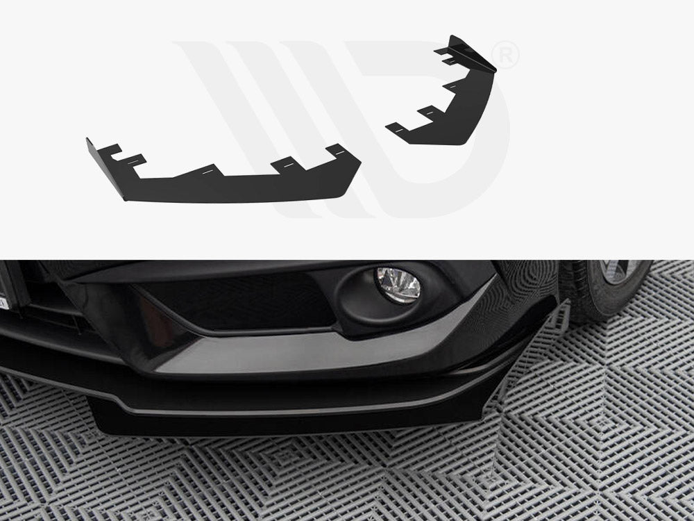 Front Flaps Honda Civic Mk10 - Wayside Performance 