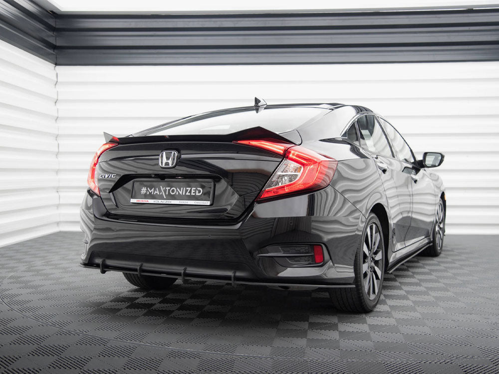Street PRO Rear Diffuser Honda Civic Mk10 - Wayside Performance 
