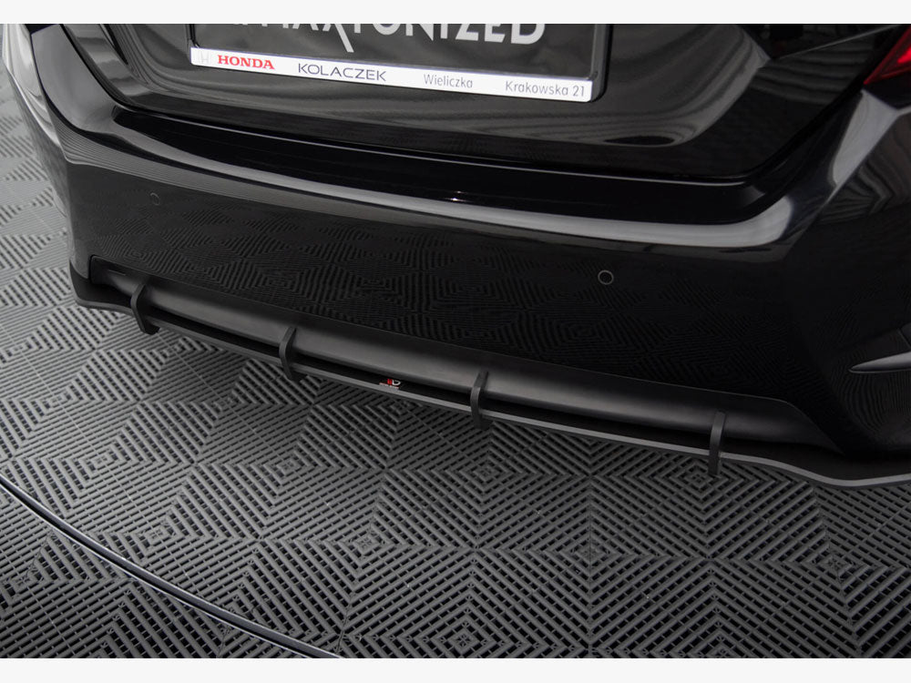 Street PRO Rear Diffuser Honda Civic Mk10 - Wayside Performance 