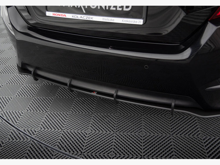 Street PRO Rear Diffuser Honda Civic Mk10 - Wayside Performance 