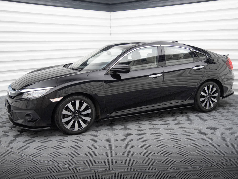 Street PRO Side Skirts Diffusers Honda Civic Mk10 - Wayside Performance