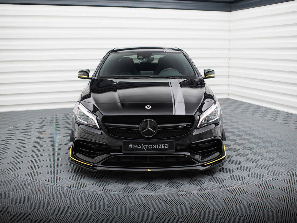 Front Splitter V.3 Mercedes-AMG CLA 45 Aero C117 Facelift - Wayside Performance 