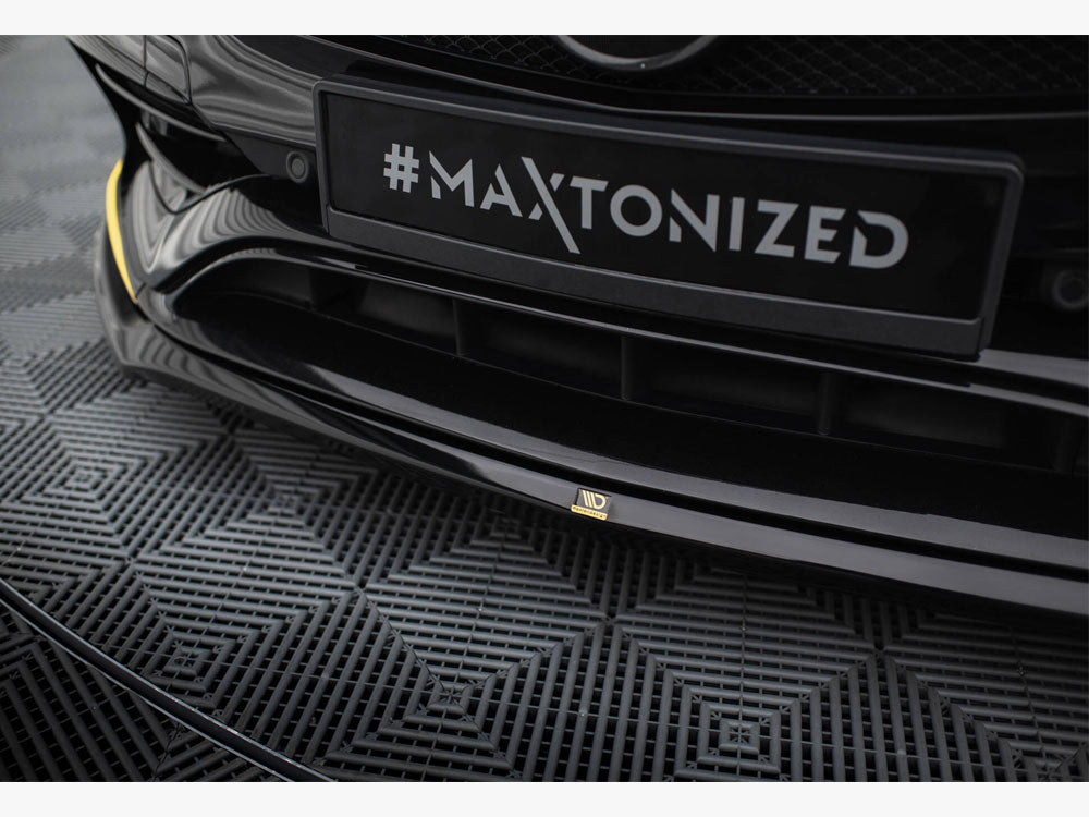 Front Splitter V.3 Mercedes-AMG CLA 45 Aero C117 Facelift - Wayside Performance 