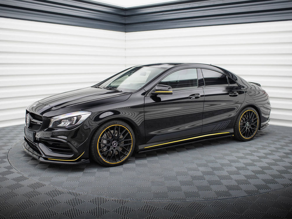 Side Skirts Diffusers Mercedes-AMG CLA 45 C117 Facelift - Wayside Performance 