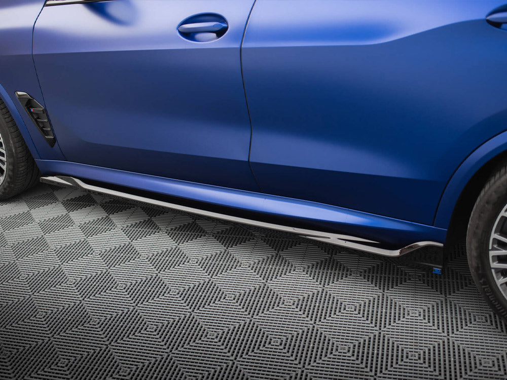 Side Skirts Diffusers V.2 BMW X5 M-Pack G05 Facelift - Wayside Performance 