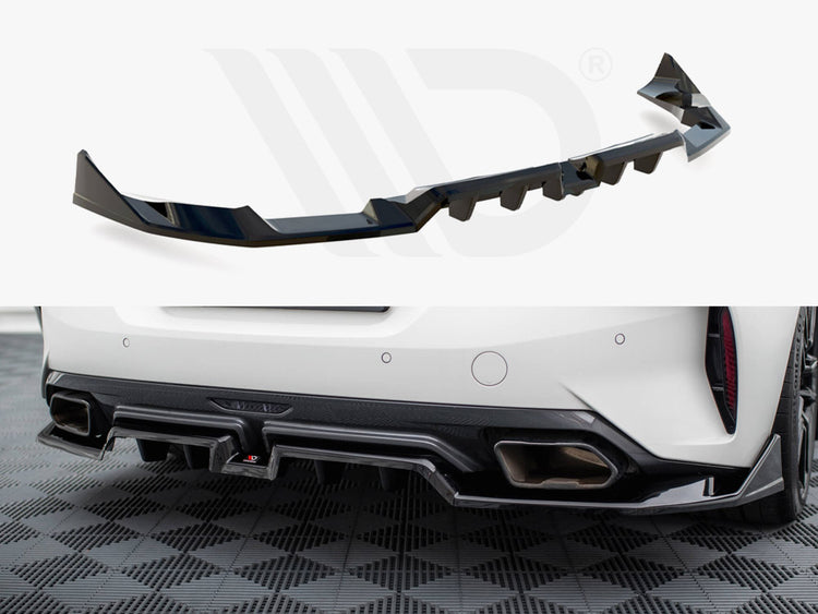 Central Rear Splitter (Vertical Bars) BMW Z4 M40i G29 - Wayside Performance 